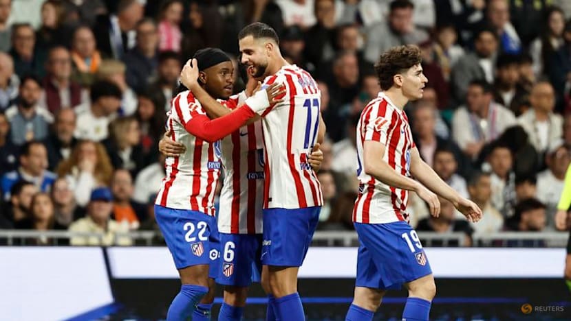 Vinicius strikes twice as Real Madrid edge Atletico 3-2 in pulsating derby