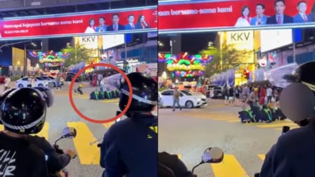 马路变影棚？马国毕业生斑马线上拍照引热议