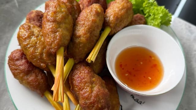食谱：香茅肉串