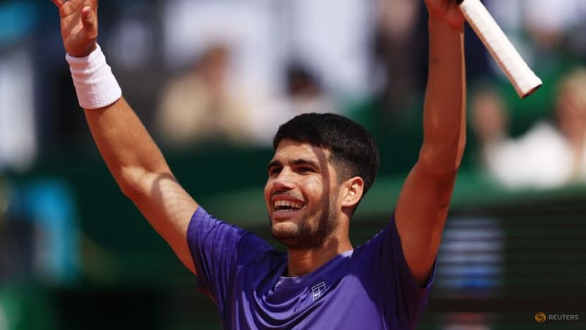 Alcaraz downs Fils to reach Monte Carlo semis, holder Tsitsipas goes out
