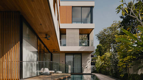 When a family home in Singapore feels more like a resort than a house