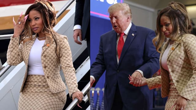 Nicki Minaj搭“空军一号”，被白宫幕僚点名当新闻发言人！