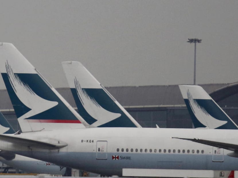 Cathay Pacific Airways has asked all its 27,000 employees to take three weeks of unpaid leave in coming months.