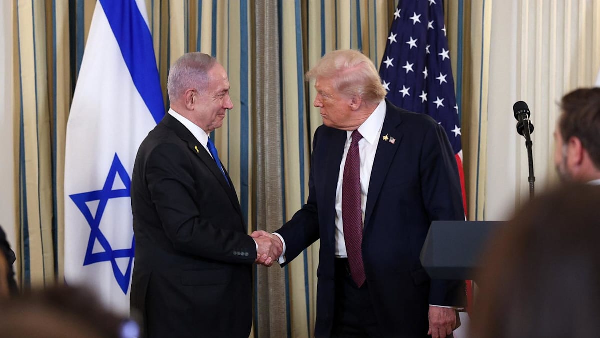 Trump says Netanyahu agreed to US-sponsored Gaza peace proposal