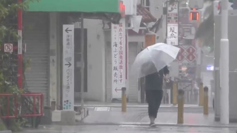 Typhoon Dolphin hits Japan's Okinawa, China shuts ports ahead of landfall