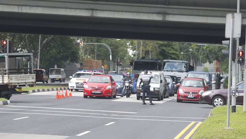 Oil spill on BKE causes massive road disruption
