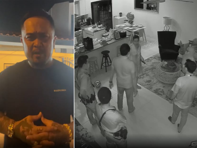 In the more than seven-minute video on his Instagram page, Mr Nick Mikhail insisted that the authorities were “trespassing” into his home and that they needed a warrant to inspect the residence. In the more than seven-minute video on his Instagram page, Mr Nick Mikhail insisted that the authorities were “trespassing” into his home and that they needed a warrant to inspect the residence.