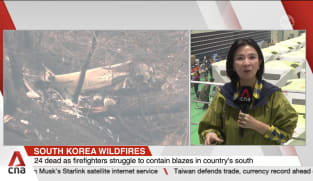 South Korea wildfires: At least 24 dead, including pilot whose firefighting helicopter crashed
