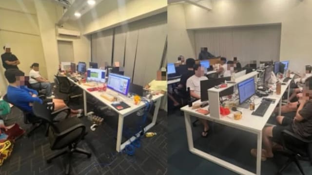 马国警方捣毁网络赌球集团 32名中国籍男女落网