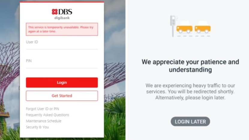 Pelanggan DBS tidak boleh akses khidmat perbankan digital Pelanggan DBS tidak boleh akses khidmat perbankan digital