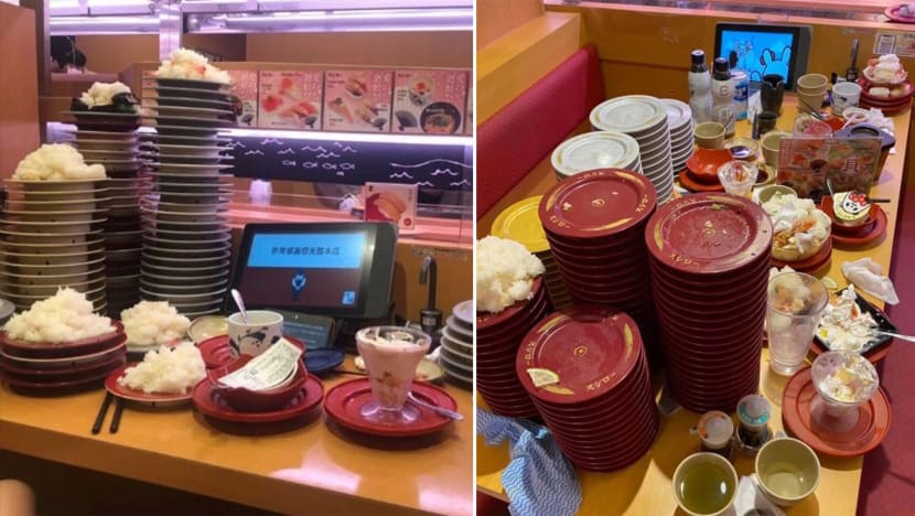 Sushiro Taiwan’s Free-Flow Salmon Sushi Promotion Leaves Massive Rice Wastage
