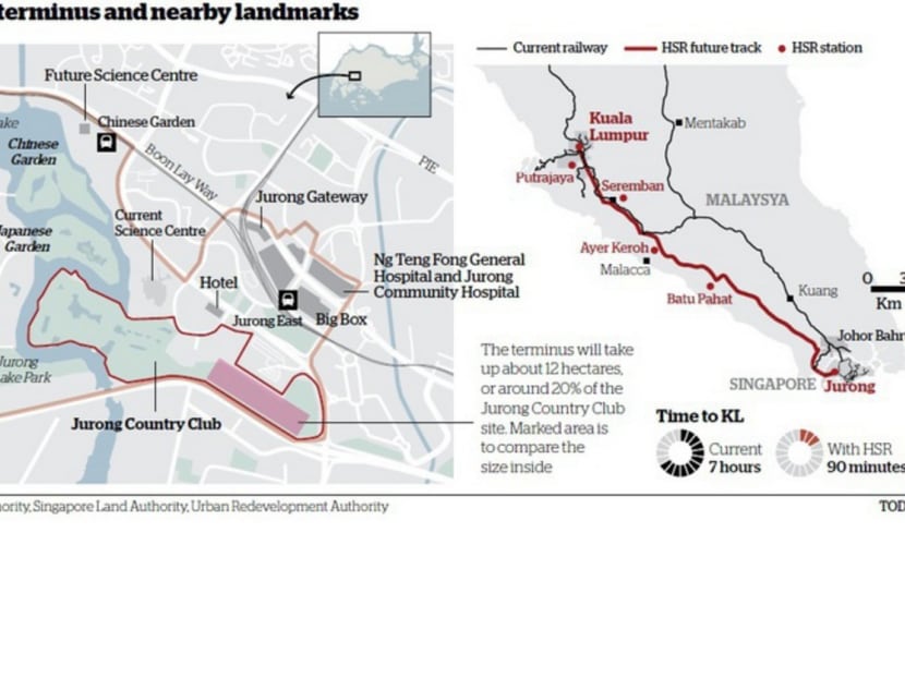 Jurong Country Club to make way for HSR