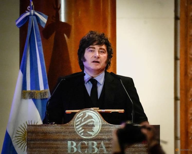 Milei says 'winds of change' favour Argentina in Falklands row