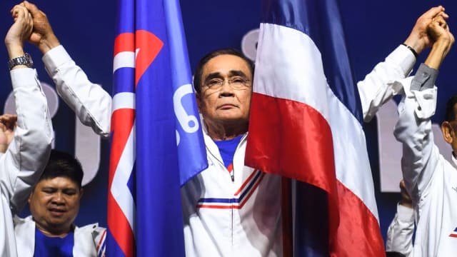 巴育获得正式提名 为5月大选首相候选人