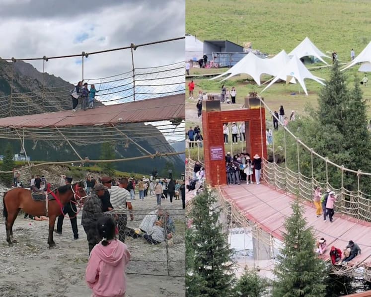 5 dead, 24 injured in suspension bridge mishap at China’s popular Xinjiang tourist site