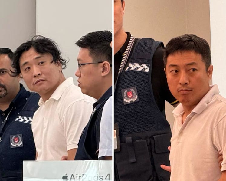 Jail for two Chinese nationals who came to Singapore for syndicated credit card fraud, but backed out