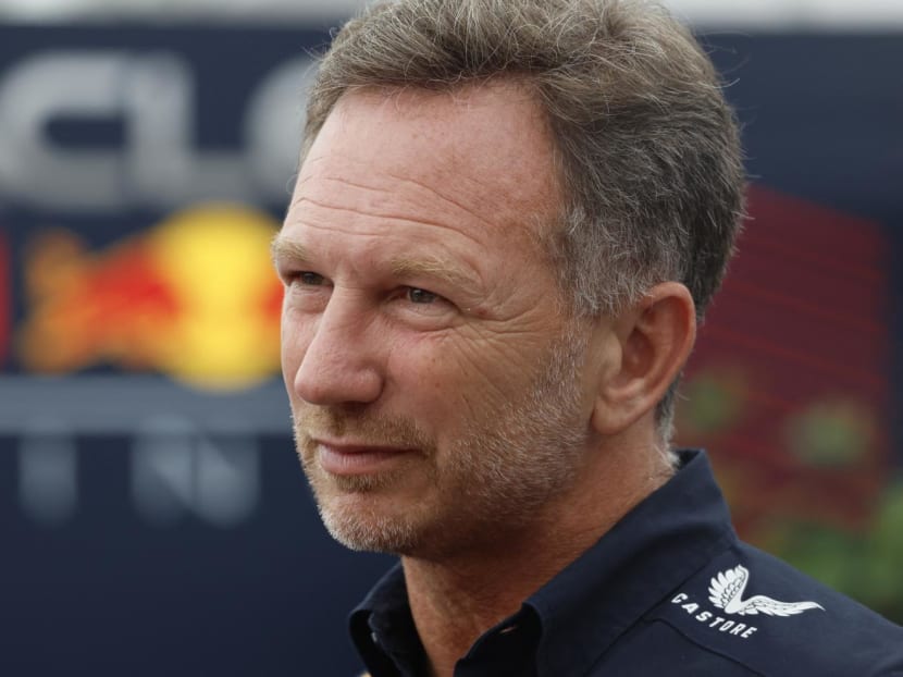 Red Bull team principal Christian Horner is seen before practice at the Suzuka Circuit, Suzuka, Japan on Sept 23, 2023. Red Bull team principal Christian Horner is seen before practice at the Suzuka Circuit, Suzuka, Japan on Sept 23, 2023.