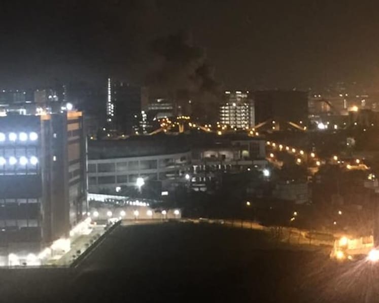 Fire breaks out at scrapyard in Jalan Buroh, 1 person injured