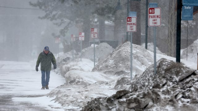 美国十州属圣诞节料将迎来暴风雪和冬季风暴
