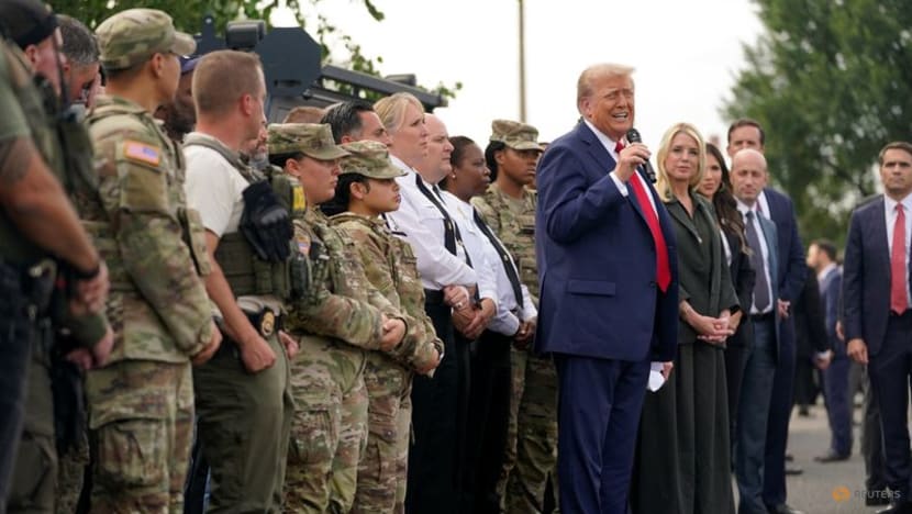 Trump expands cities targeted for possible military deployment to Baltimore in spat with governor Trump expands cities targeted for possible military deployment to Baltimore in spat with governor