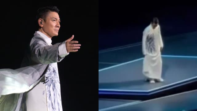 舞台出现故障　刘德华反应超快急安抚粉丝
