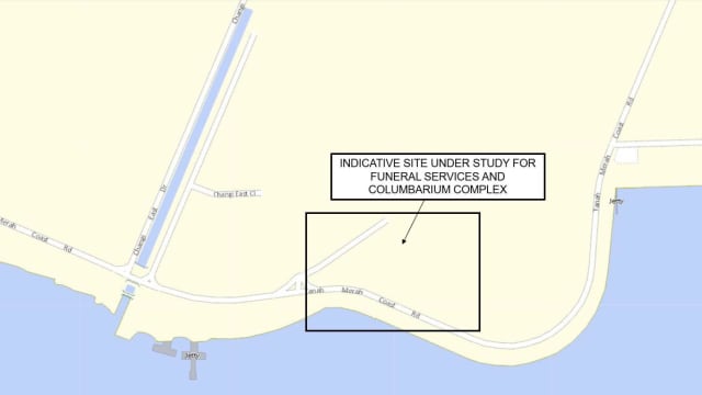 丹那美拉海岸路一地段 或建骨灰安置所和殡葬设施
