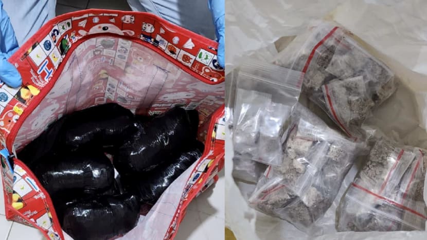 4 people arrested, S$480,000 worth of drugs seized in haul that included more than 6kg of heroin 4 people arrested, S$480,000 worth of drugs seized in haul that included more than 6kg of heroin