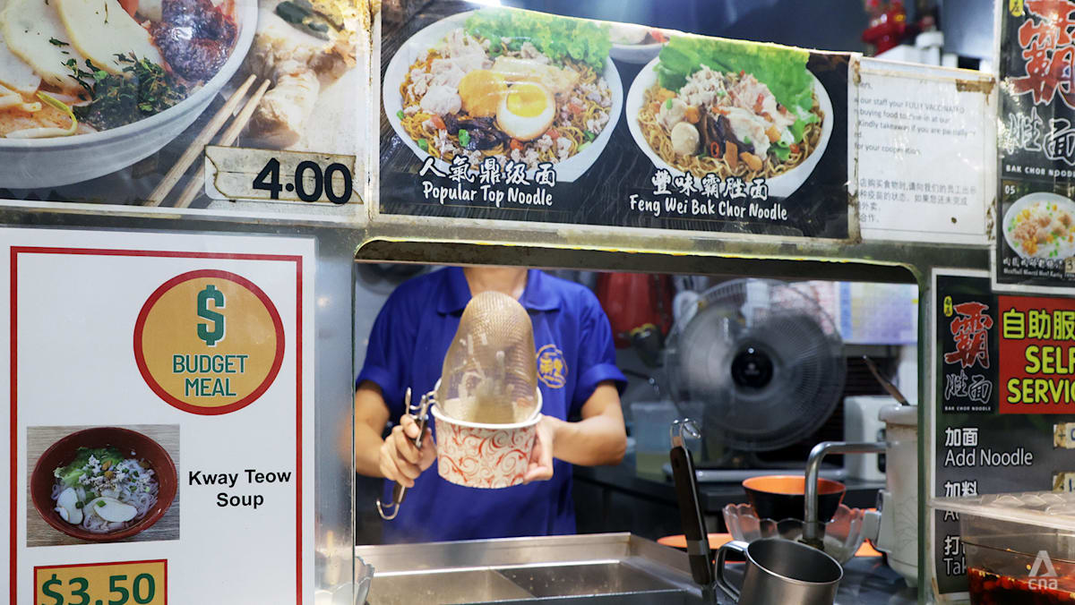 Budget meal initiative no longer mandatory at HDB coffee shops Budget meal initiative no longer mandatory at HDB coffee shops