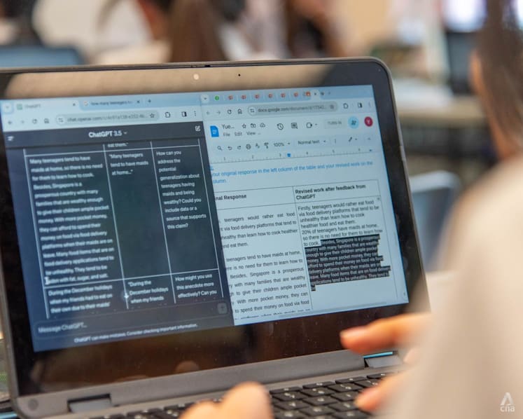 ChatGPT is making its presence felt in classrooms. Here's how schools in Singapore are harnessing it