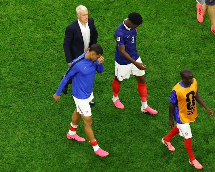 We were second best, France coach concedes after chastening World Cup loss