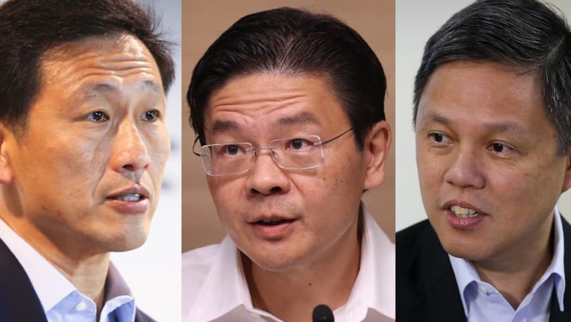 'We now have a good outcome': Ministers congratulate Lawrence Wong on selection as 4G leader 'We now have a good outcome': Ministers congratulate Lawrence Wong on selection as 4G leader