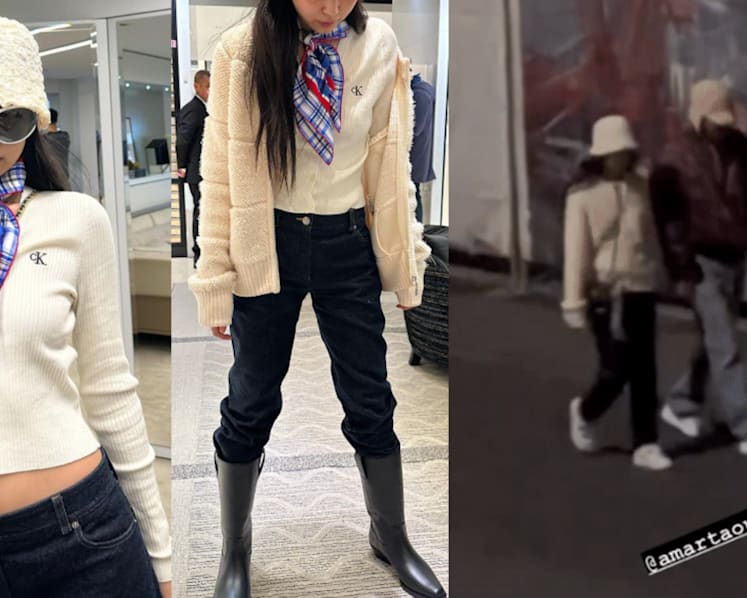 Did Blackpink's Jennie just confirm she’s dating BTS’ V? New IG pic shows her in the same outfit she wore on their alleged Paris date