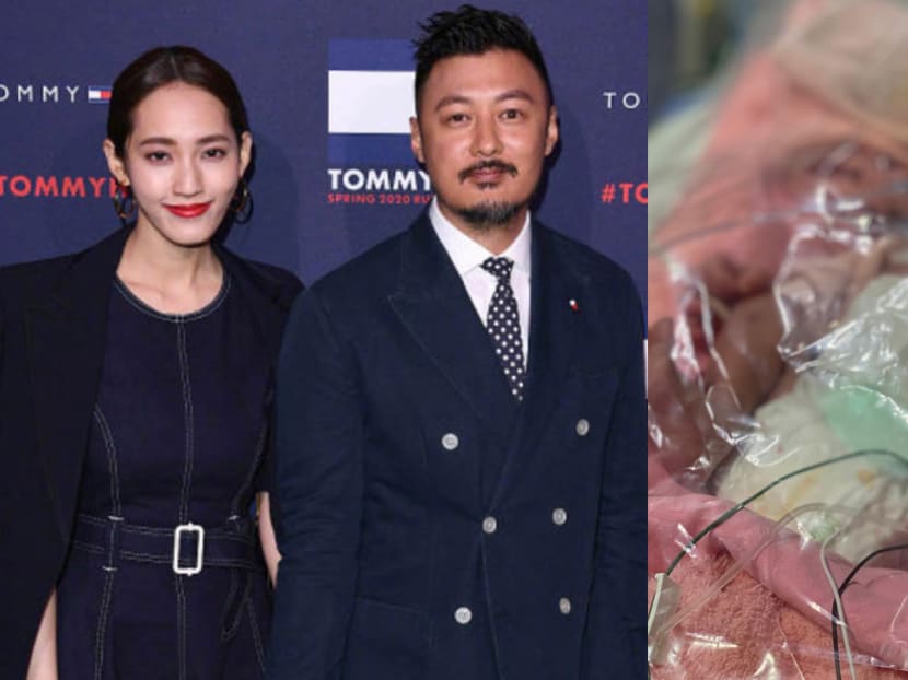 Baby Celeste, who is now  happy and healthy , spent the first three months of her life in hospital.