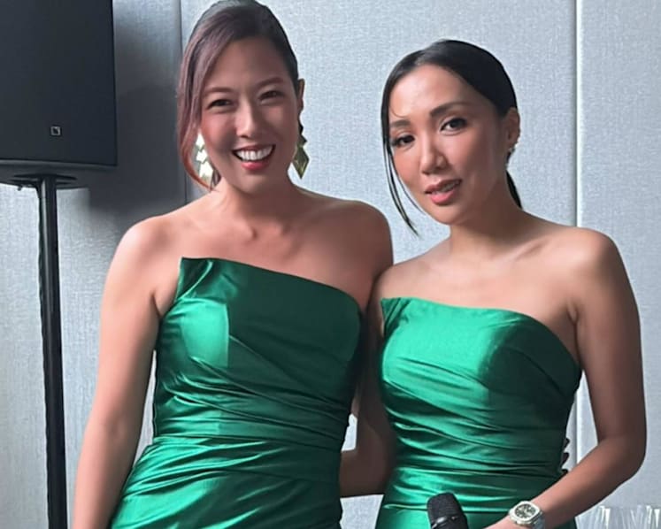 Radio DJ Jean Danker and actress Vanessa Vanderstraaten wore same dress to award show, ended up 'screaming'