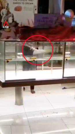 Worker fired after using broom to clean BreadTalk display shelves