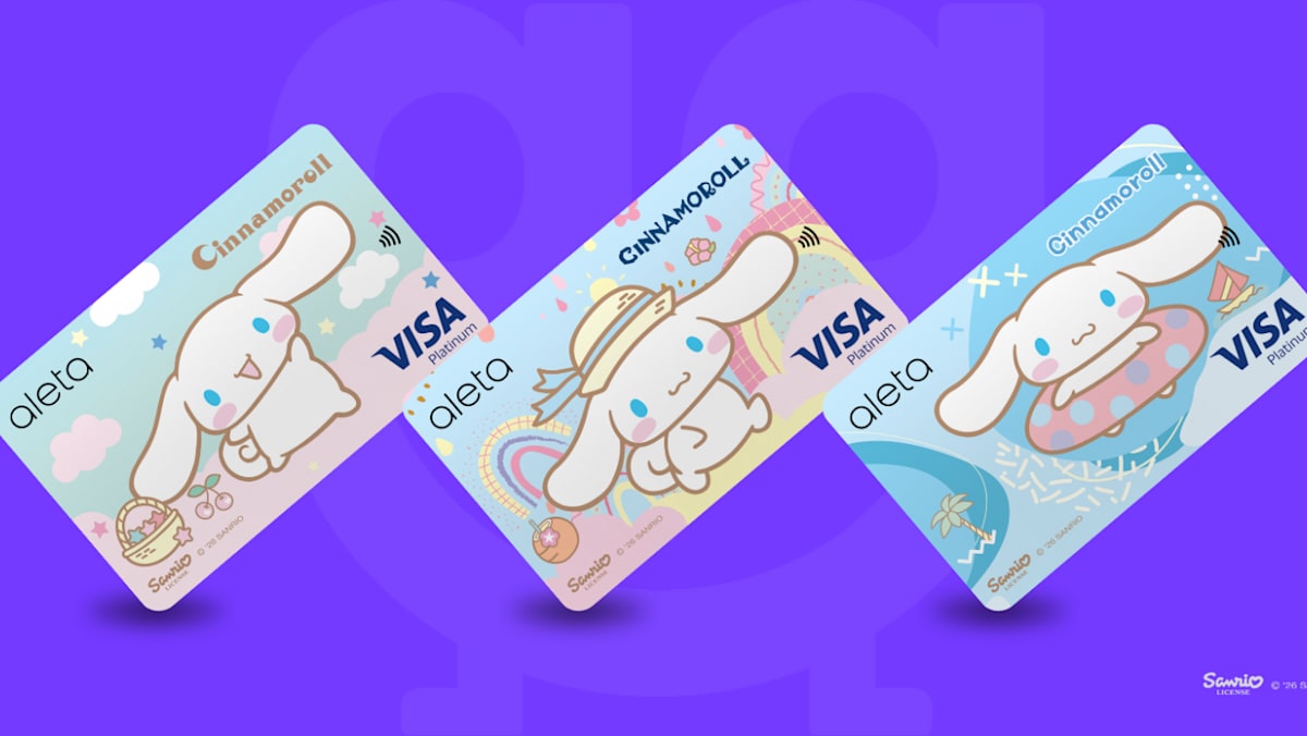 Local fintech company Aleta launches Sanrio-themed Visa debit cards