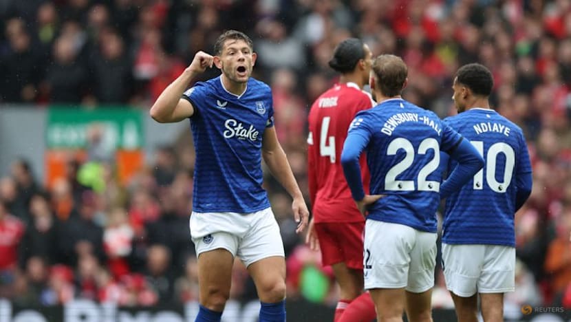 Liverpool hold on to beat Everton 2-1 in Merseyside derby