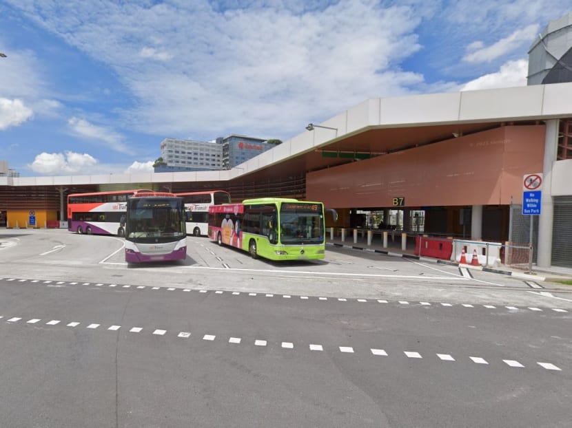 Fourteen people infected by the coronavirus were traced to Jurong East Bus Interchange (pictured) as of Aug 28, 2021. Fourteen people infected by the coronavirus were traced to Jurong East Bus Interchange (pictured) as of Aug 28, 2021.