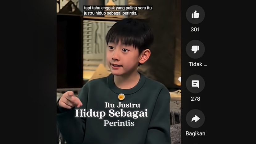 'Hidup perintis bukan pewaris': Siapa Ryu Kintaro, motivator berusia 9 tahun?