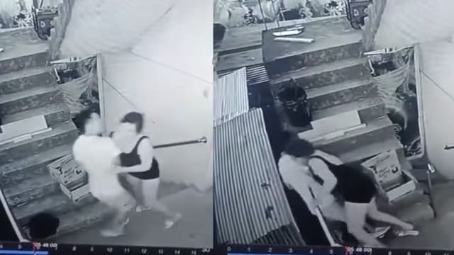 拥抱安抚男友却失足坠楼  女子身亡男友重伤
