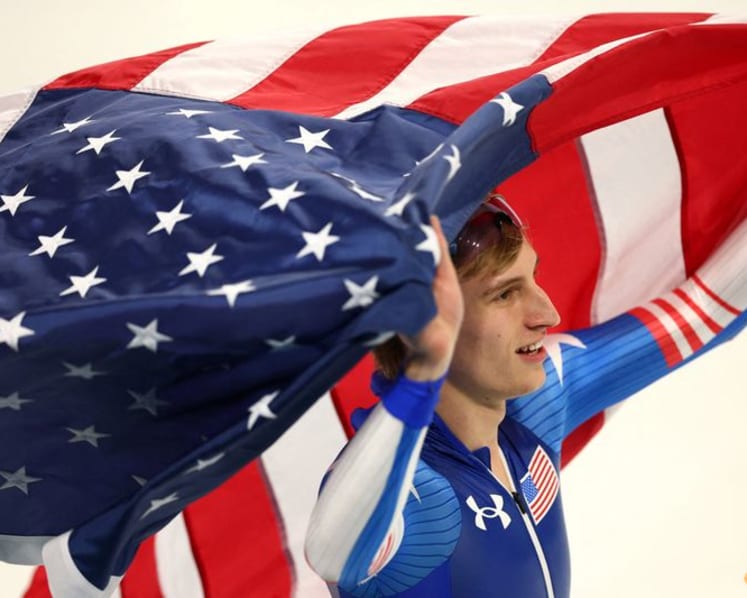 Speed skating-Stolz hunts third gold as Nuis makes final Games bid in 1,500m