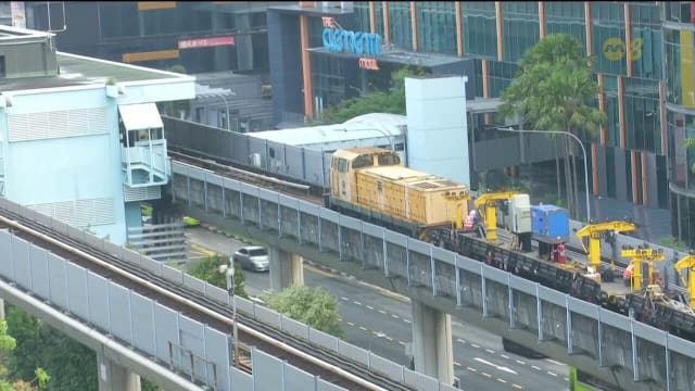 去年9月东西线地铁部分服务中断六天 SMRT被罚款240万元