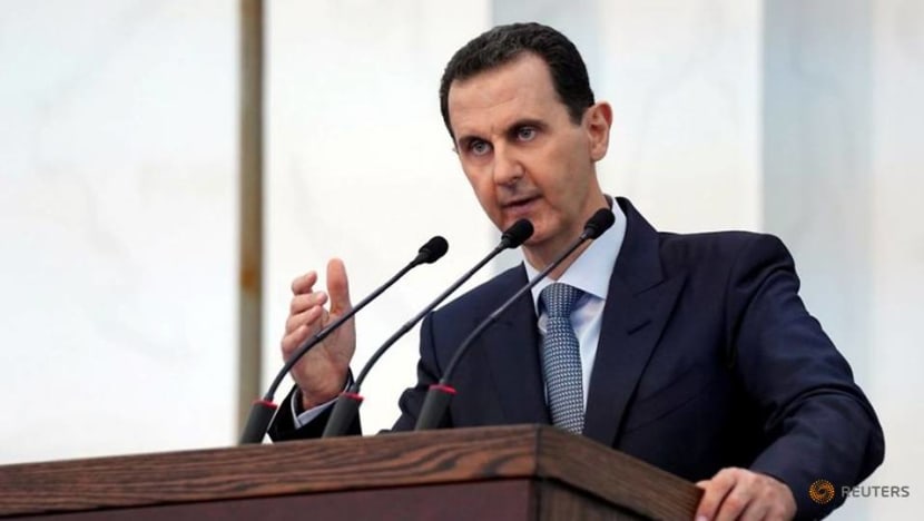 In ruins, Syria marks 50 years of Assad family rule