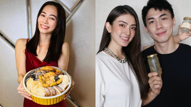 圣诞节还没过，罗美仪、洪凌和张奕恺就带着盆菜+燕窝来拜年！