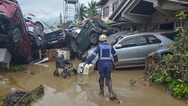 台风“海鸥”袭击菲律宾 致至少26人丧命