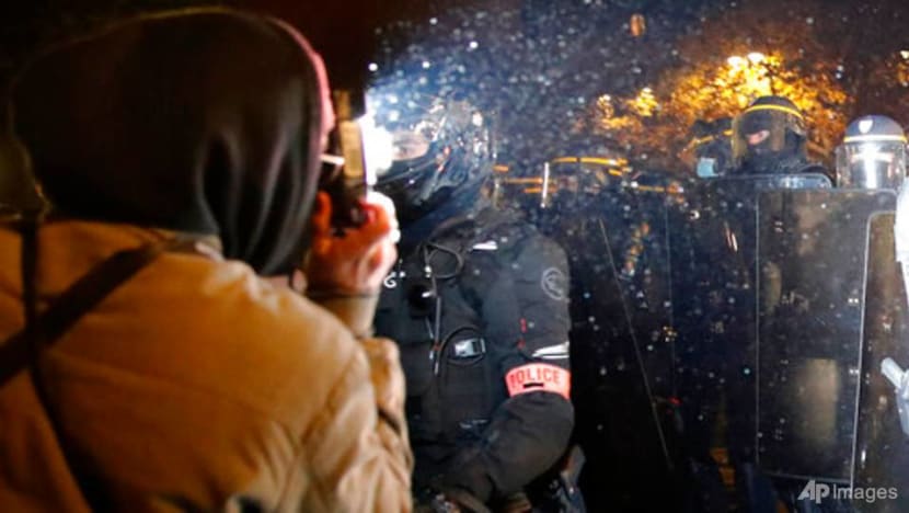 Uproar in France over proposed limits on filming police
