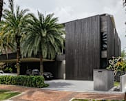 Why this Sentosa Cove house was wrapped in charred black timber