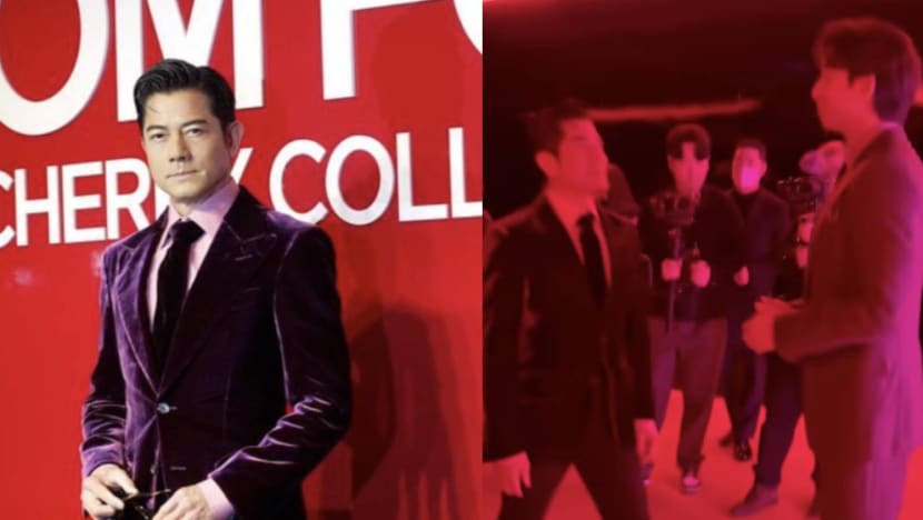 Aaron Kwok Just Met Gong Yoo At An Event, And No One Cared About Their Obvious Height Difference