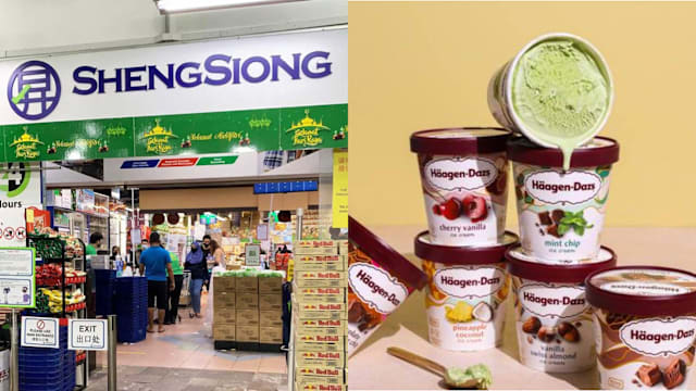 #sgdeals 免费Häagen-Dazs来了！昇菘超市4天送整桶冰淇淋，无需消费直接领