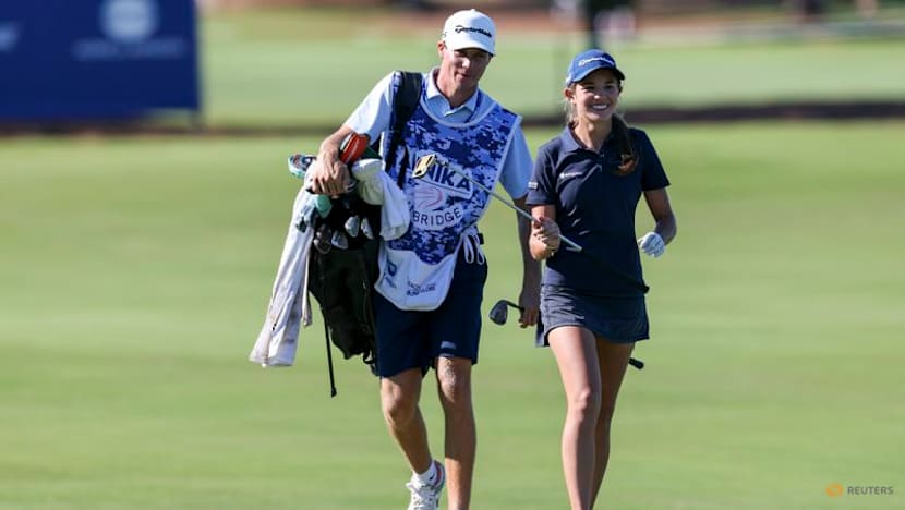 Trump's granddaughter makes LPGA debut, post day's highest score